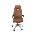 Silla Ejecutiva Cuero 1612A Cafe 2.webp