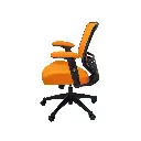 Silla para Oficina Semi Ejecutiva Bruno LB-8810 Naranja 2.webp
