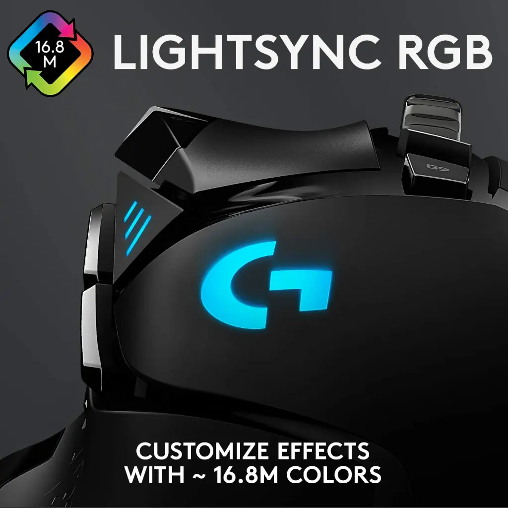Mouse USB Gaming Logitech G502 HERO 910-005469 7.webp