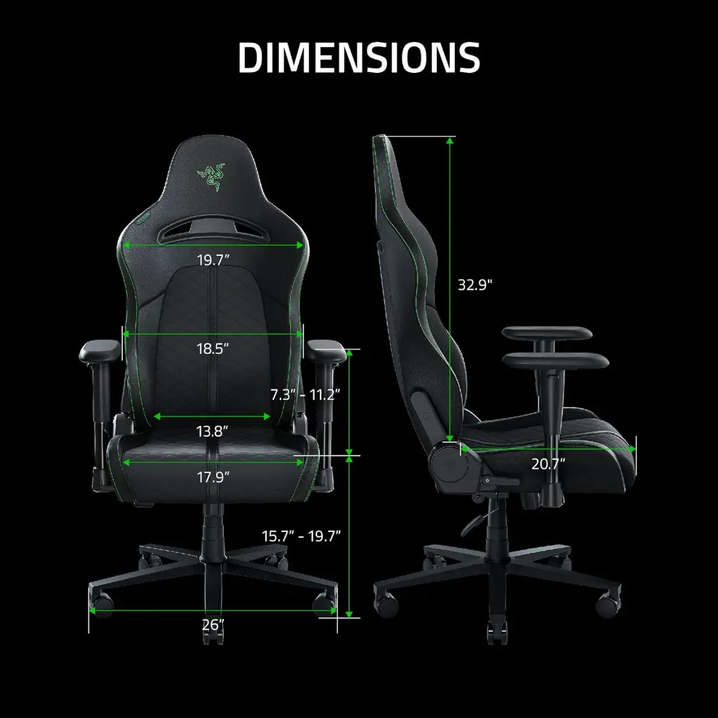 Silla Gamer Razer ENKI X + AP RZ38-03880100-R3U1-AF 0.9.webp