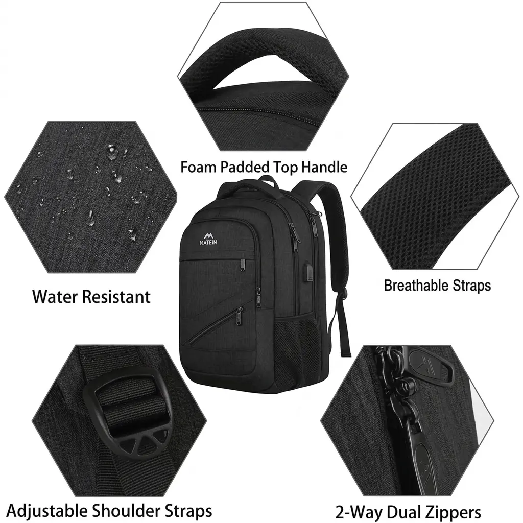 Mochila Matein STB00497 Negro 3.0.webp