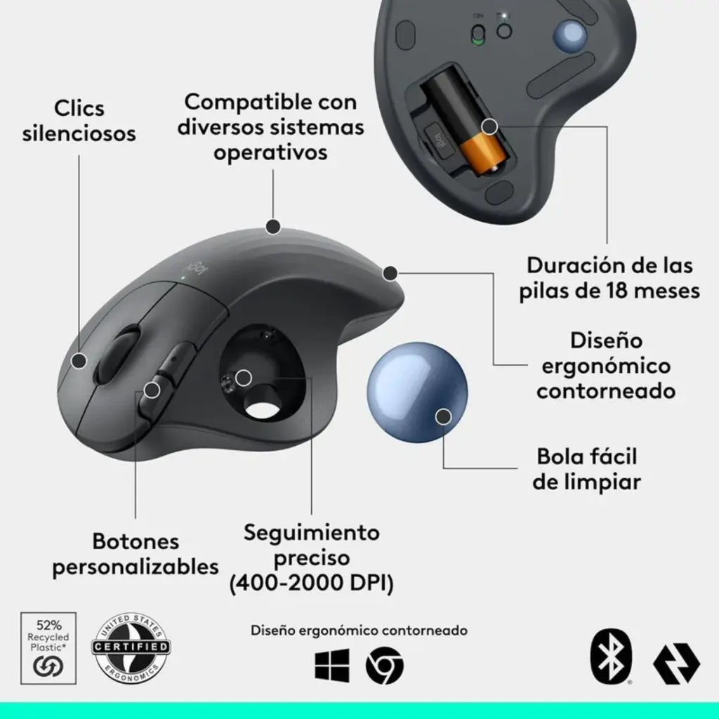 Mouse Logitech ErgoTracBall M575s (910-007031) 2.0 (7).webp