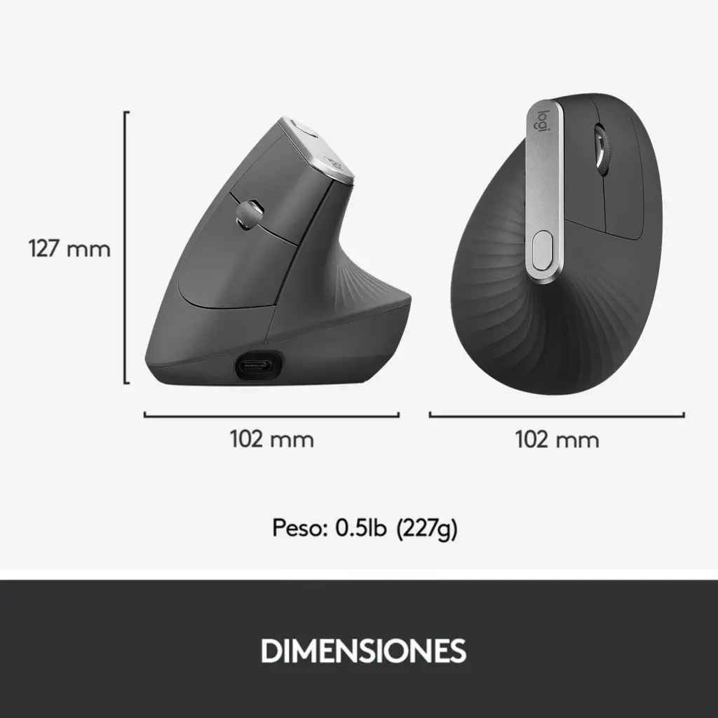 Mouse Logitech Ergo MX Vertical Negro (910-005449) 2.0 (11).webp