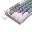 Teclado Inalambrico redragon Fizz Pro K616 RGB Gris-Blanco 2.0 (6).webp