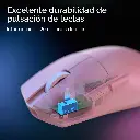 Mouse USB Redragon K1NG 1K Rosado USB-C a USB-A 12,400DPI M724P 2.0 (4).webp
