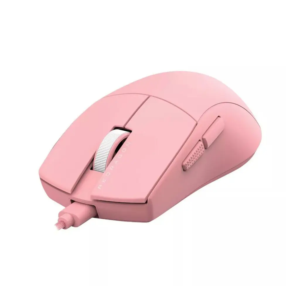 Mouse USB Redragon K1NG 1K Rosado USB-C a USB-A 12,400DPI M724P 2.0 (10).webp