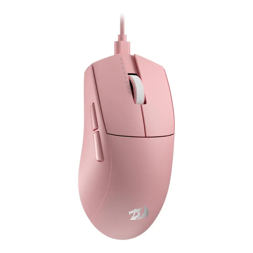 Mouse USB Redragon K1NG 1K Rosado USB-C a USB-A 12,400DPI M724P 2.0 (13).webp