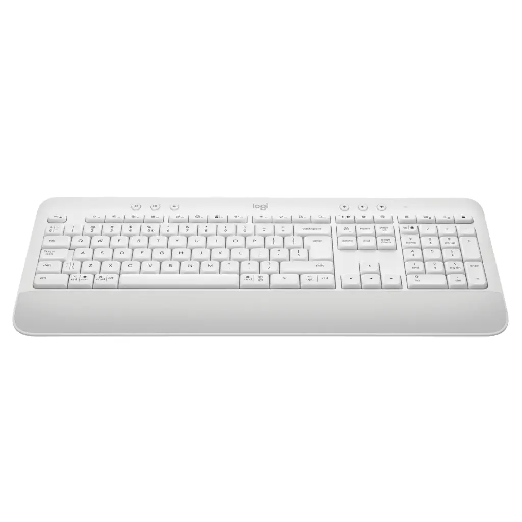 Teclado InalámbricoBluetooth Logitech Signature K650 Blanco y Negro (2).webp