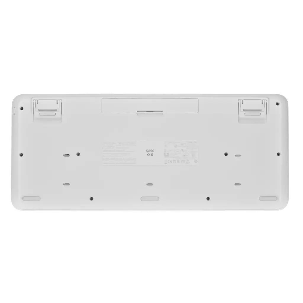 Teclado InalámbricoBluetooth Logitech Signature K650 Blanco y Negro (8).webp