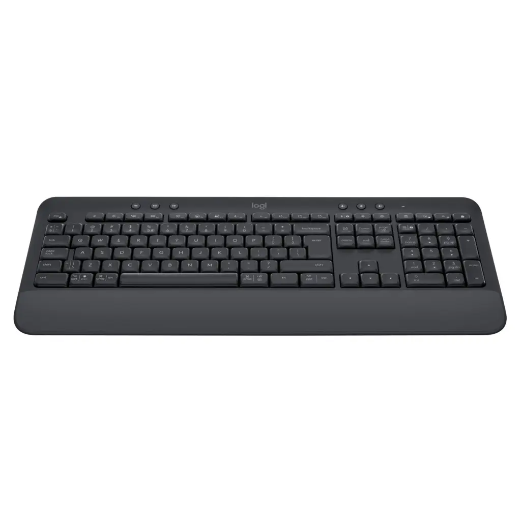 Teclado InalámbricoBluetooth Logitech Signature K650 Blanco y Negro (3).webp
