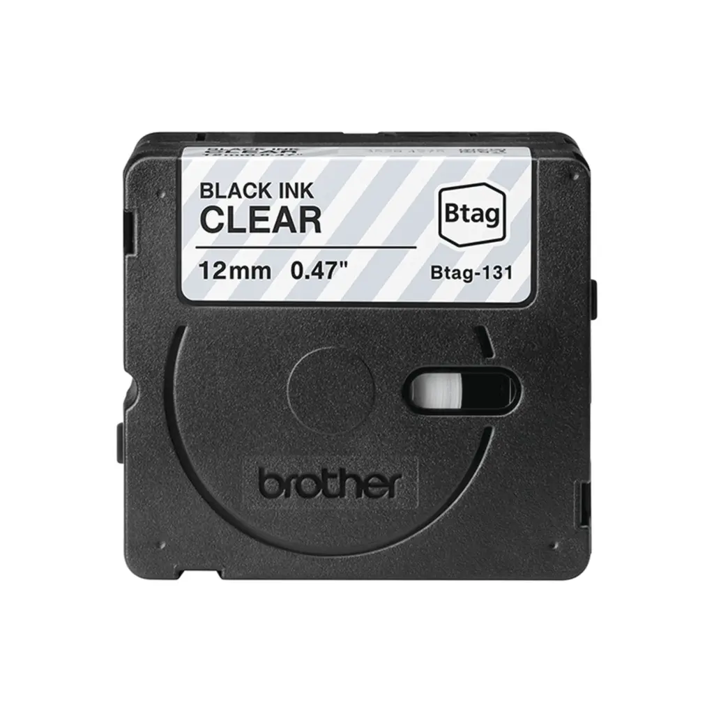 Etiqueta Laminada Brother 12MM X 4M BTAG-131 Negro 2.0 (1).webp