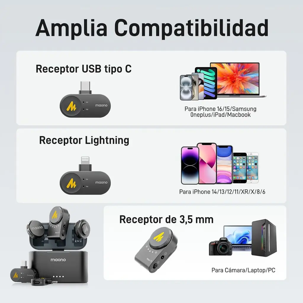 Microfono Solapa Maono Wave T5 Combo WM650 PA3 2.0 (3).webp