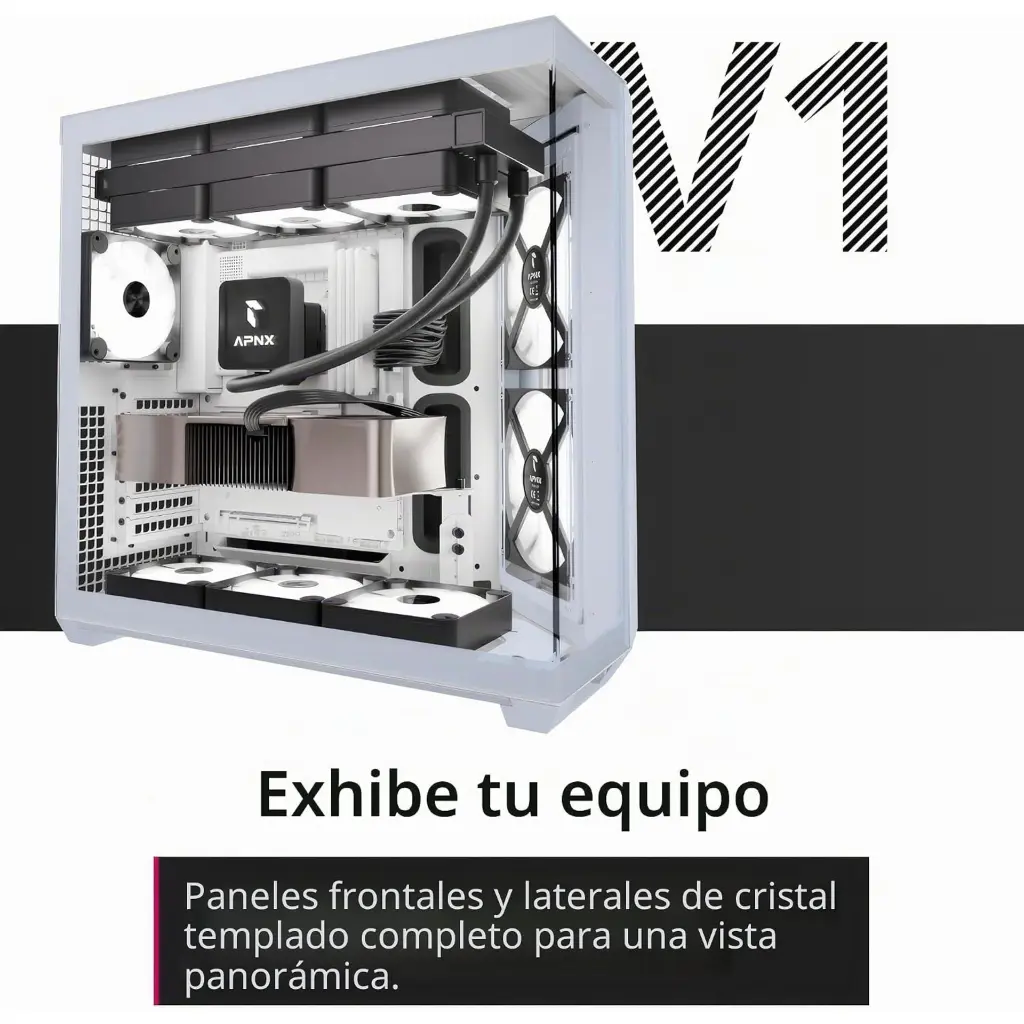 Case PC APNX V1-BK-V1 MID Tower Negro 2.0 (2).webp