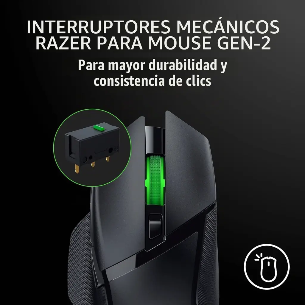 Mouse Inalambrico gamer razer Basilisk V3 X Hyperspeed RZ01-04870100-R3U1 2.0 (6).webp