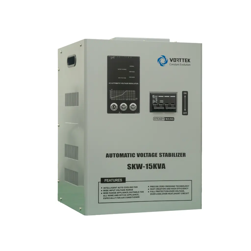 Regulador de Voltaje Vorttek 15KVA SKW-15KVA 110Volts 60HZ 1.webp