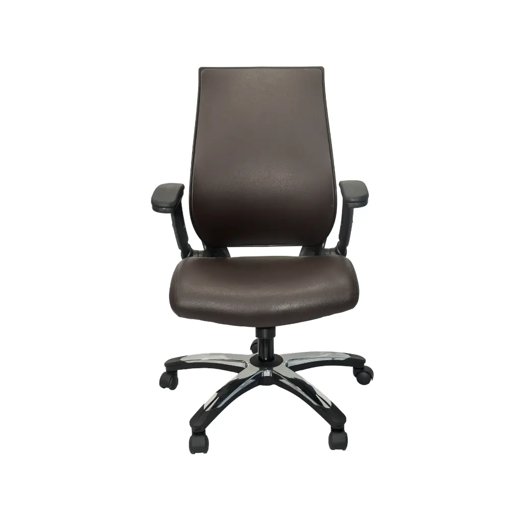 Silla para Oficina Semi Ejecutiva Bruno LB-8809F Cafe 2.webp
