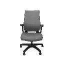 Silla para Oficina Semi Ejecutiva Bruno LB-8809F Gris 2.webp