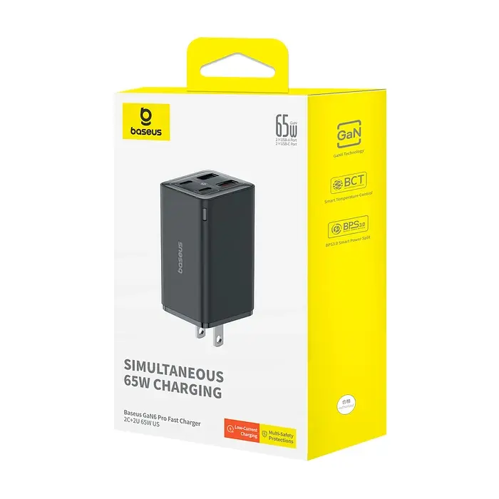 Baseus 2USB + 2 USB-C 65W P10162702113-00 4.webp
