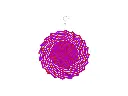Spinner de Viento para Sublimacion Spectra Blanco Flowers 10inch SP015S25FL 0.4.webp