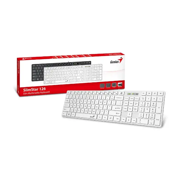 Genius SLIMSTAR 126 Español Blanco 31310017409 0.2.webp