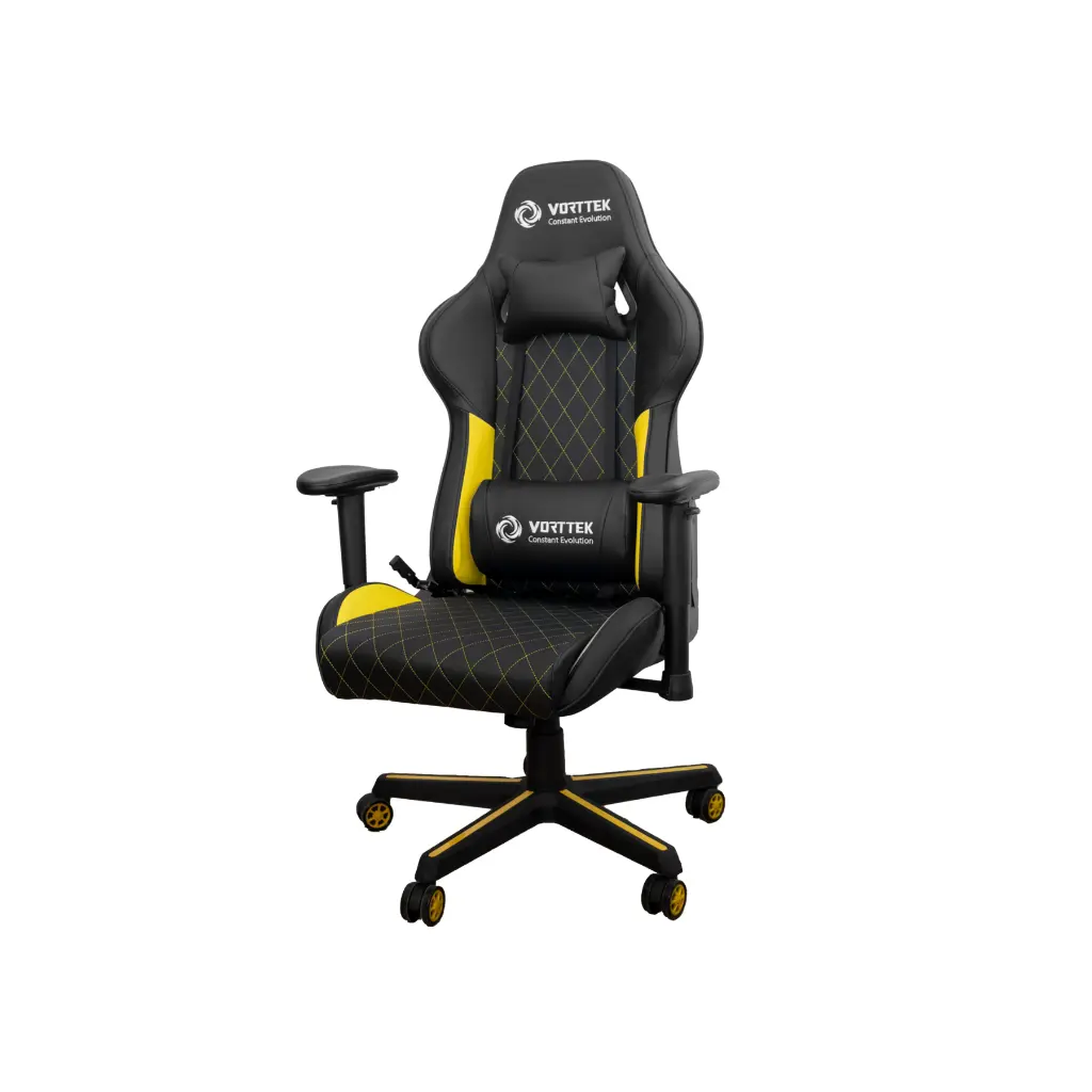 Silla Gamer Vorttek VK-319 Series Amarillo 2.0 (1).webp