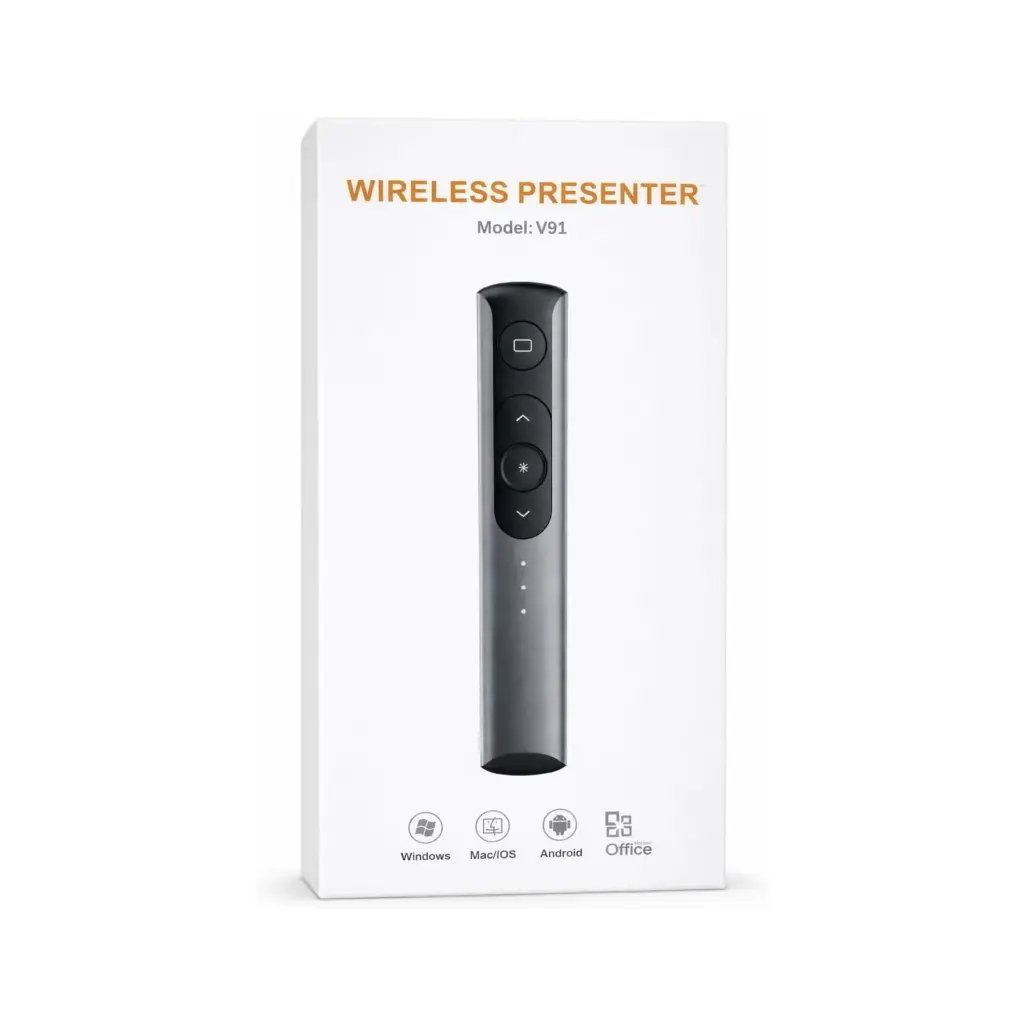 Puntero para Proyector USB 2.4GHz V91 Recargable 2.0 (3).webp