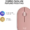 Logitech PEBBLE M350S Rosado 910-007048 2.0 (4).webp
