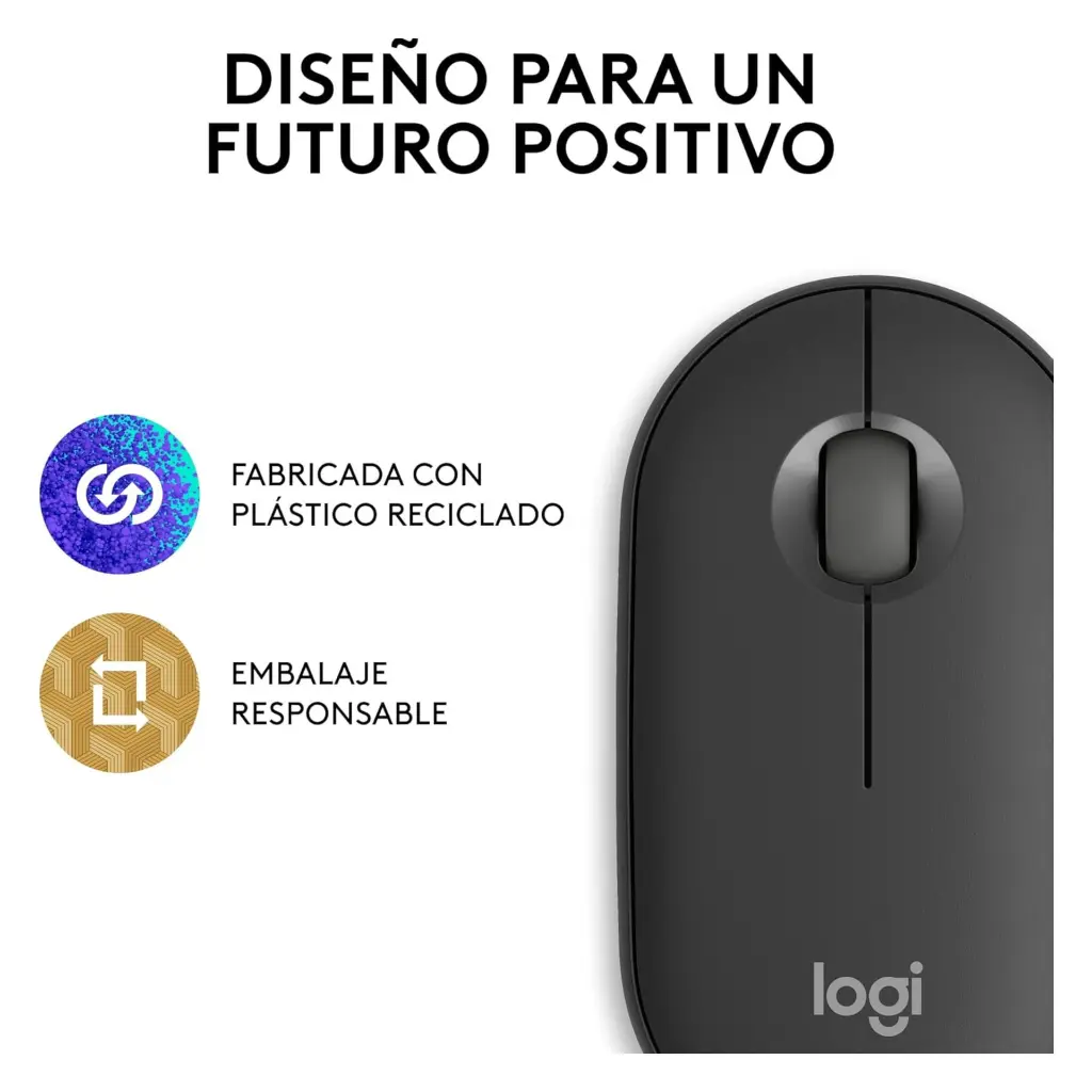 Logitech PEBBLE M350S Negro 910-007049 2.0 (3).webp