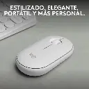 Logitech PEBBLE M350S Blanco 910-007047 3.0 (7).webp