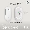 Logitech PEBBLE M350S Blanco 910-007047 3.0 (3).webp