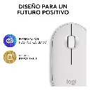 Logitech PEBBLE M350S Blanco 910-007047 3.0.webp