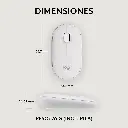 Logitech PEBBLE M350S Blanco 910-007047 3.0 (4).webp
