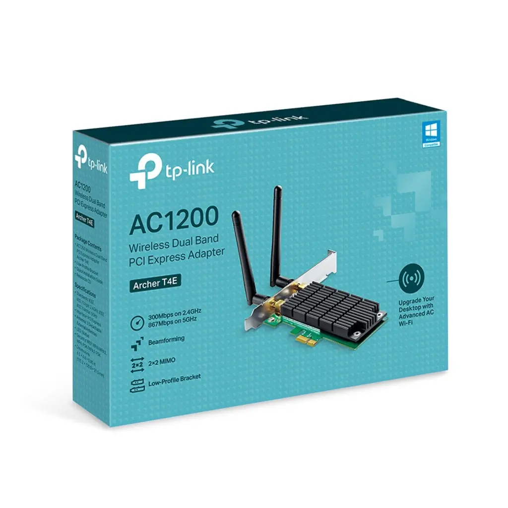 Tarjeta de Red PC TPLINK Archer T4E 2.0.webp
