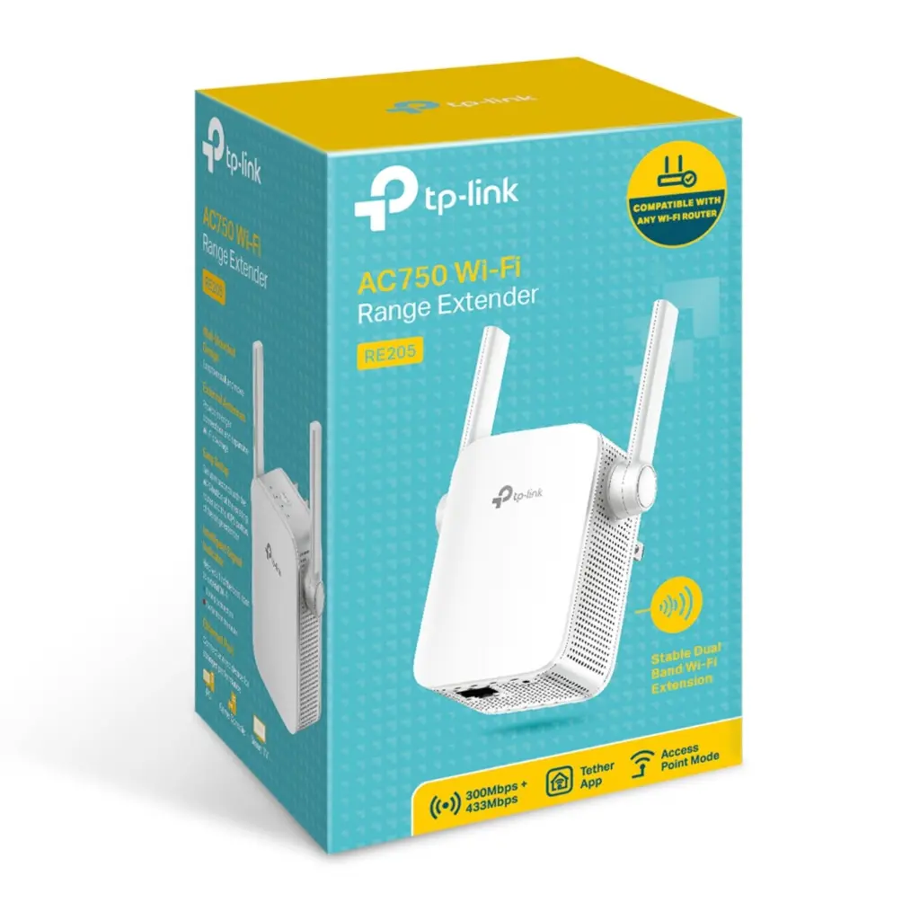 Range Extender TPLINK RE205 AC750 2.0 (2).webp