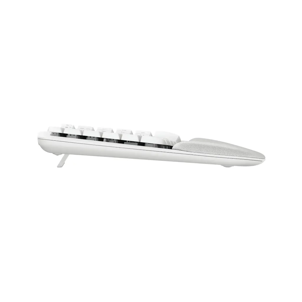 Teclado Inalambrico Ergonomico Logitech Wave Keys Blanco (920-012275) 2.0 (5).webp
