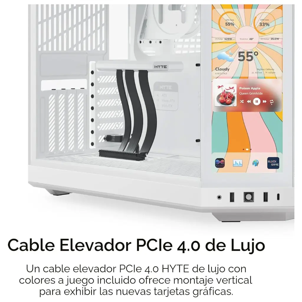 Case PC HYTE MESH Y70 Touch infinite CS-HYTE-Y70TTI-WW 2.0 (3).webp