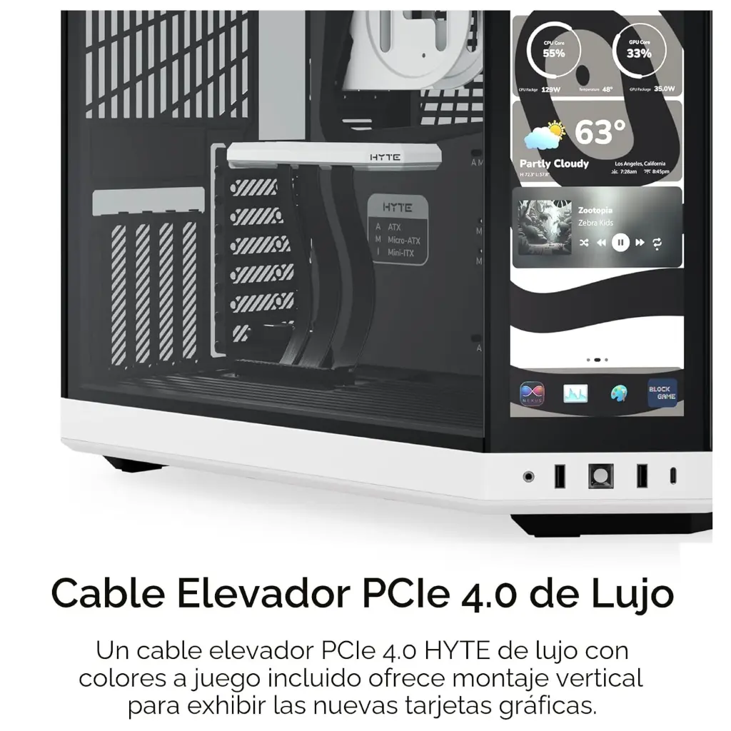 Case PC HYTE MESH Y70 Touch infinite CS-HYTE-Y70TTI-WW 2.0 (19).webp