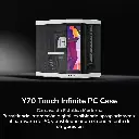 Case PC HYTE MESH Y70 Touch infinite Blanco Negro CS-HYTE-Y70TTI-WB 2.0 (7).webp