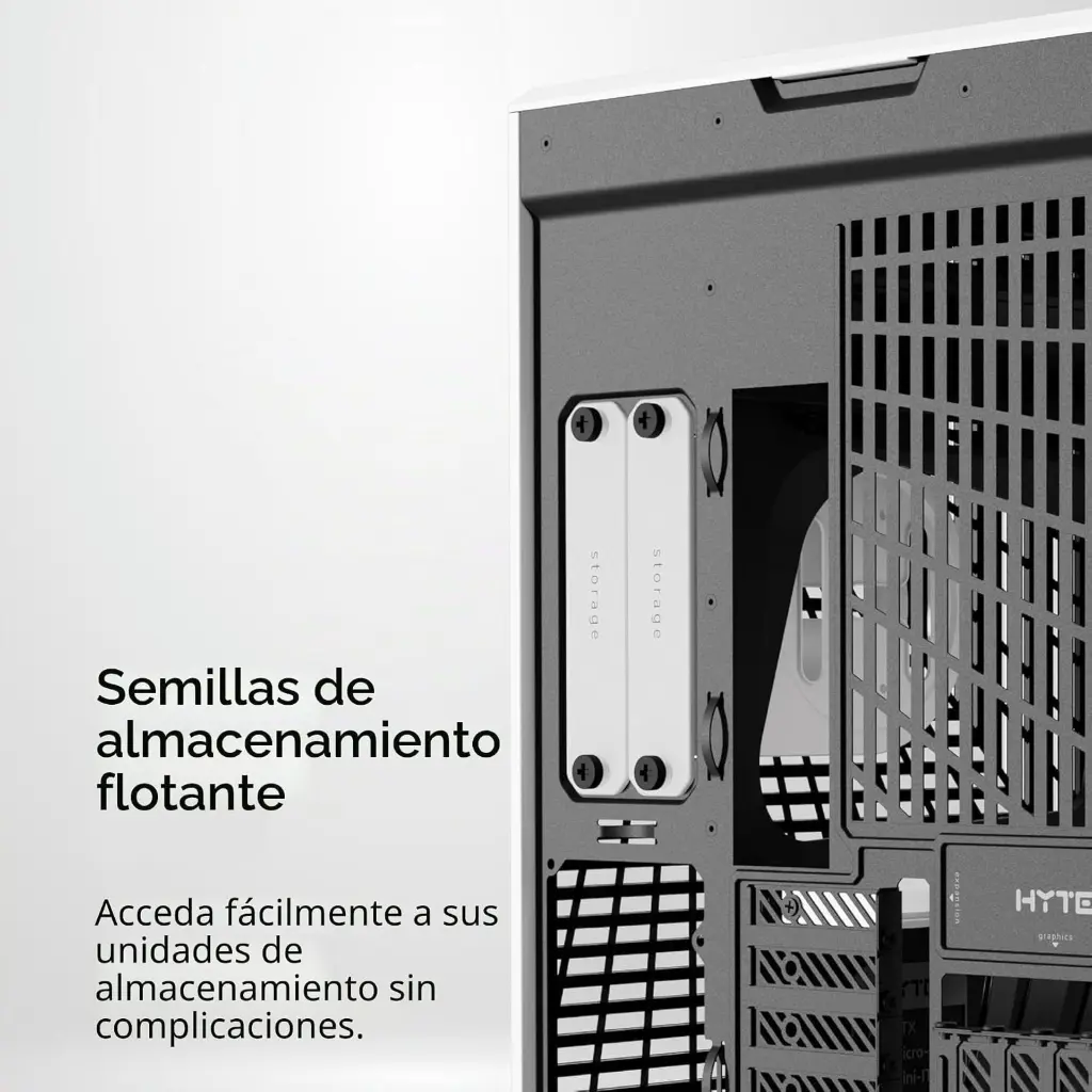 Case PC HYTE MESH Y70 Touch infinite Blanco Negro CS-HYTE-Y70TTI-WB 2.0 (12).webp