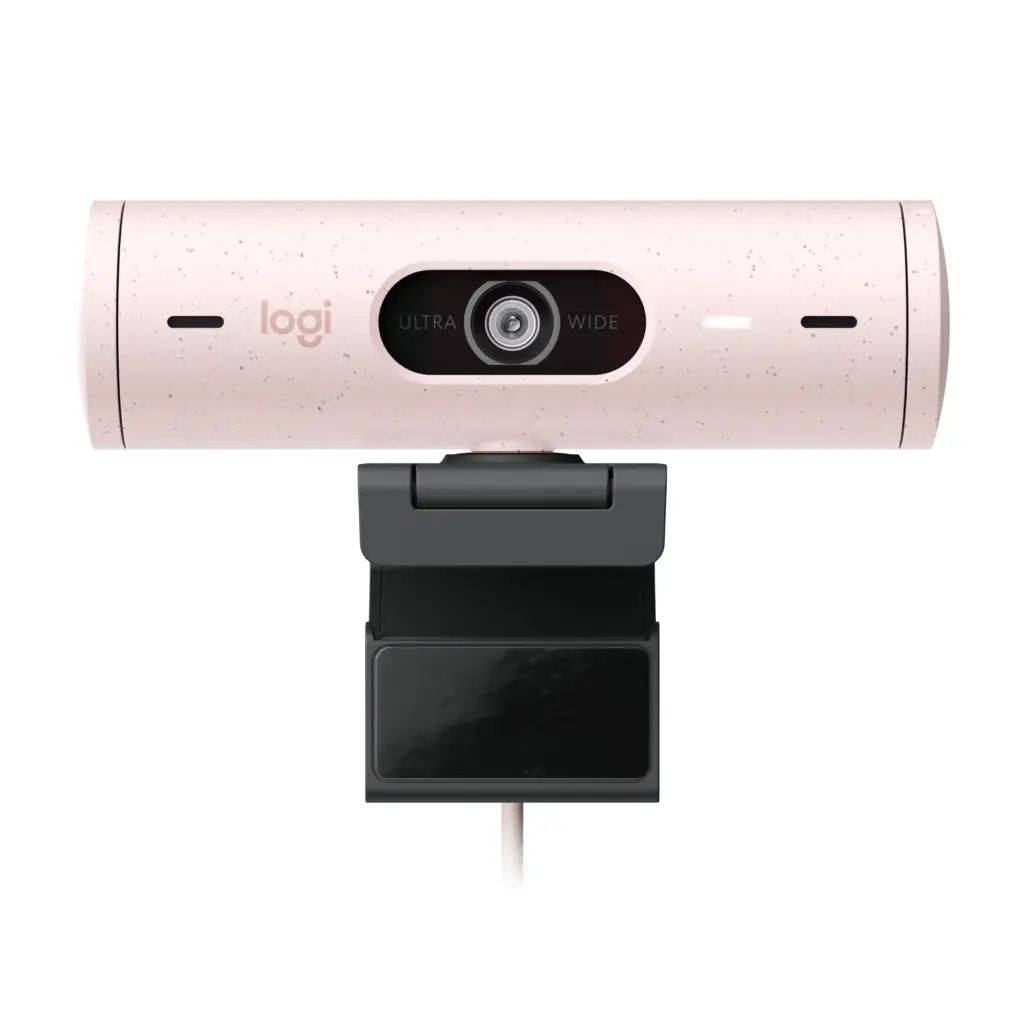 Camara WEB Logitech Brio 500 Rosado 960-001418 2.0 (2).webp