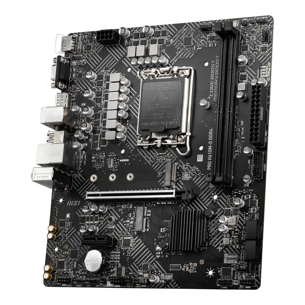tarjeta Madre MSI PRO H610M-G DDR4 911-7D46-238 2.0 (2).webp