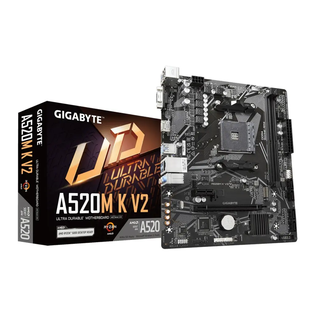 Tarjeta Madre Gigabyte A520M K V2 9MA52MK2-00-G11 2.0 (3).webp