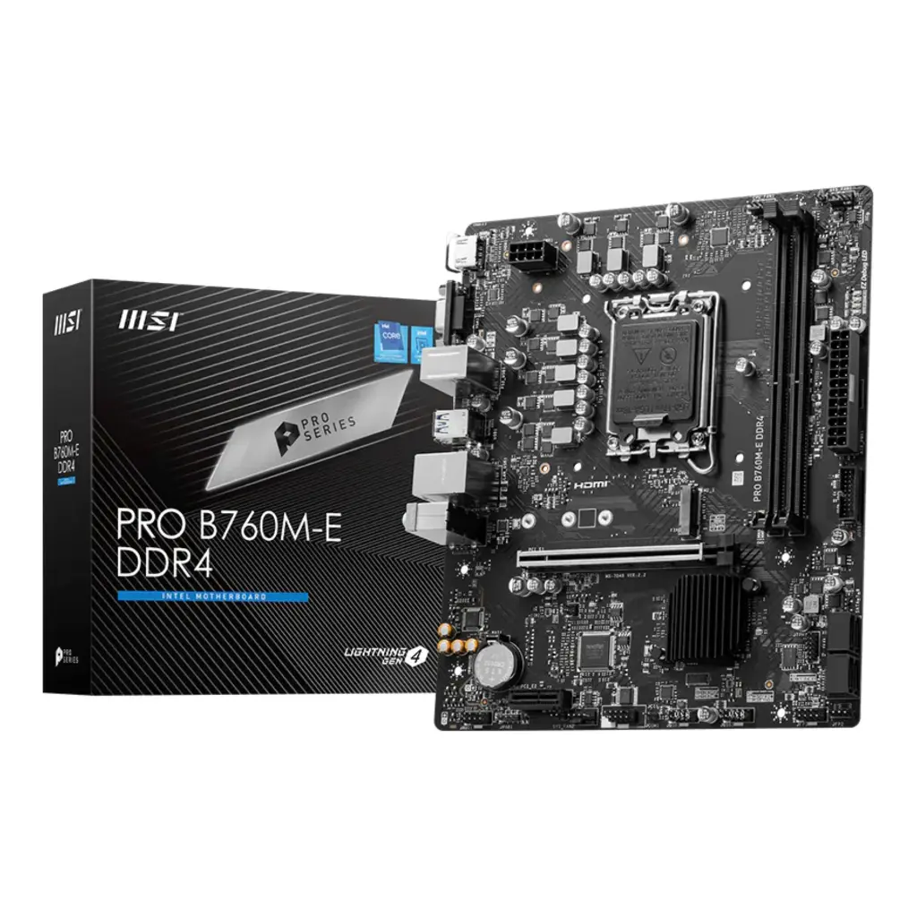 Tarjeta Madre MSI B760M-E DDR4 911-7D48-061 2.0 (4).webp