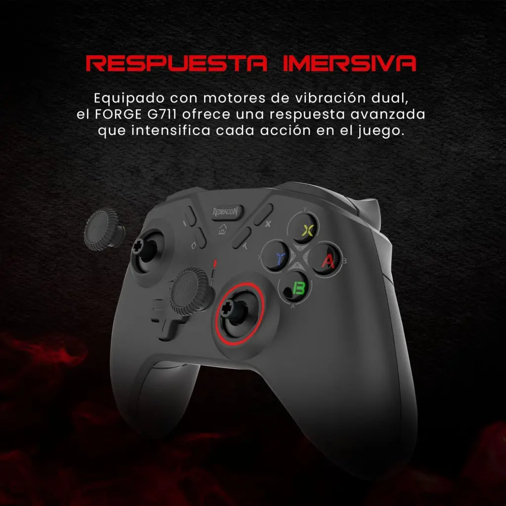 GamePad Inalambrico Redragon G711 Forge Pro 2.0 (10).webp
