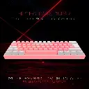 Teclado Inalambrico redragon Fizz Pro K616 RGB Rosado-Blanco 2.0 (4).webp