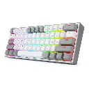 Teclado Inalambrico redragon Fizz Pro K616 RGB Blanco-Gris 2.0 (2).webp