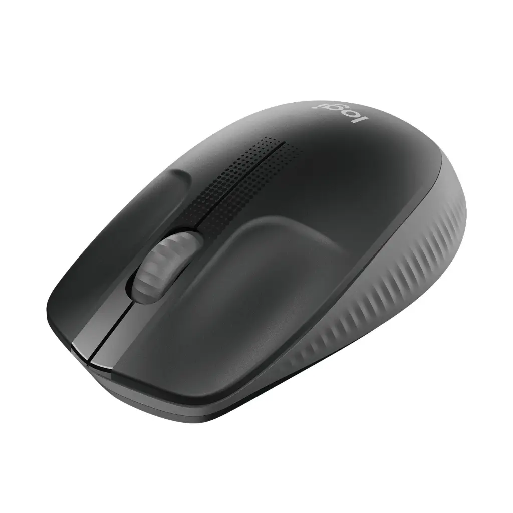 Mouse Inalambrico Logitech M190 Negro con Rojo, Azul, Gris 2.0 (8).webp