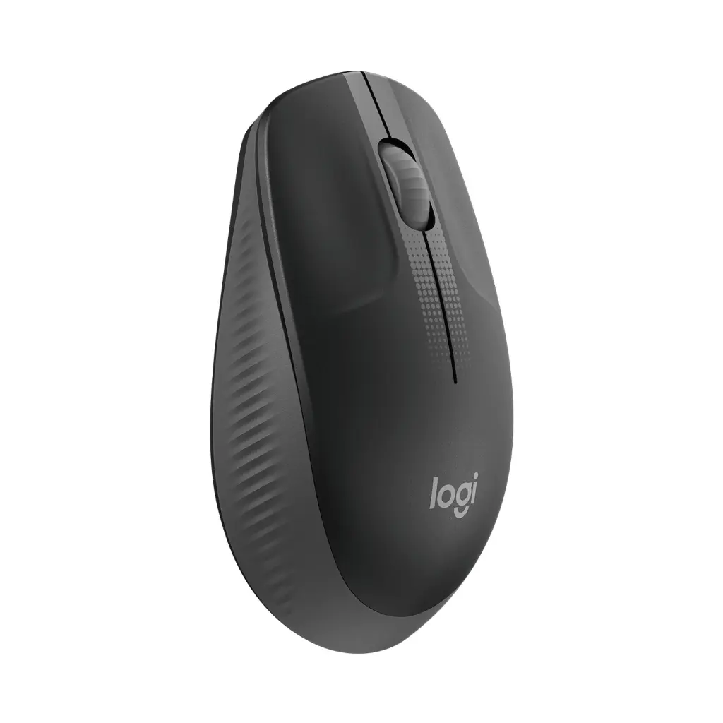 Mouse Inalambrico Logitech M190 Negro con Rojo, Azul, Gris 2.0 (5).webp