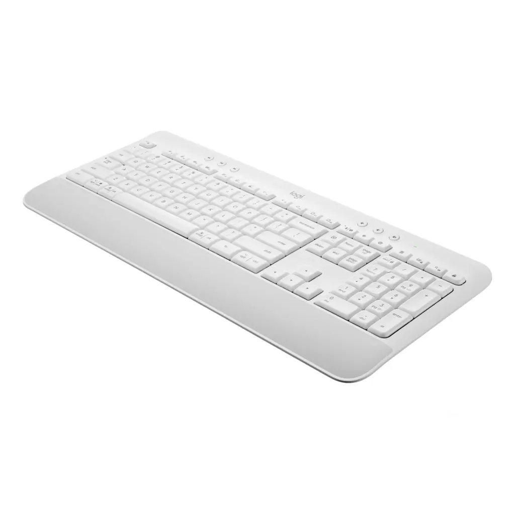 Teclado InalámbricoBluetooth Logitech Signature K650 Blanco y Negro (4).webp