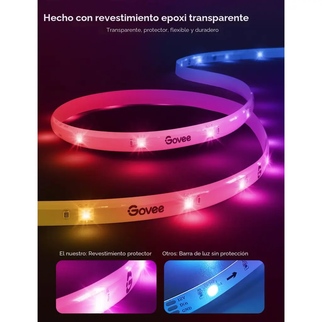 Cable de luces LED RGB Govee 5M H619A1D1 2.0 (4).webp